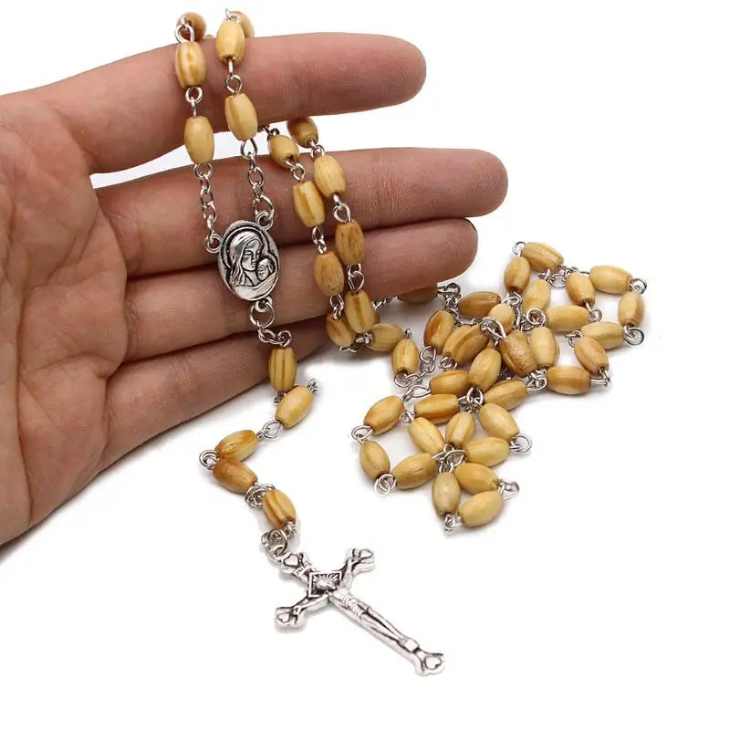 Divine Craftsmanship: Handmade Wooden Rosary Bead