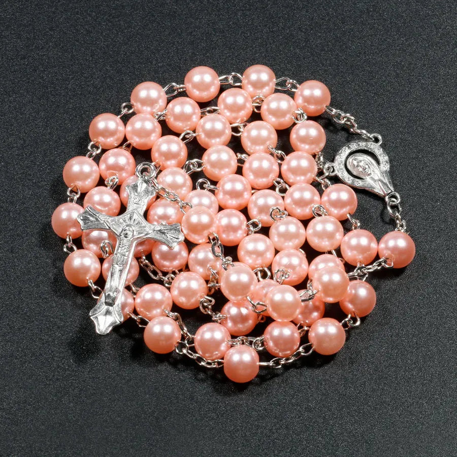 Marian Pearl Rosary Beads For Women (Buy 2 Get 1 FREE)