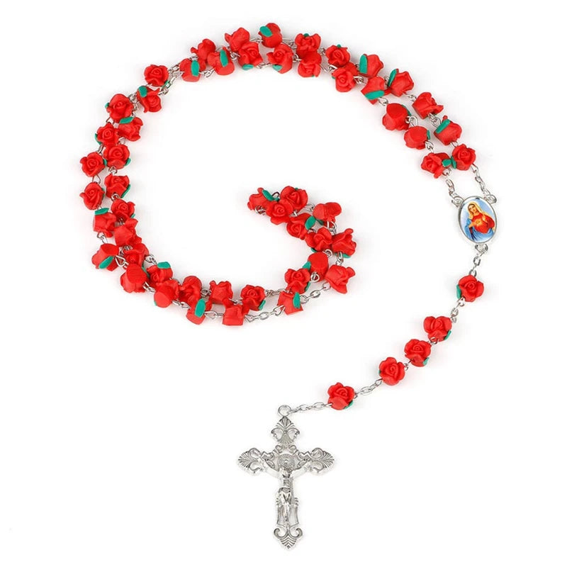 Maria's Clay Rosary of the Blessed Virgin Mary