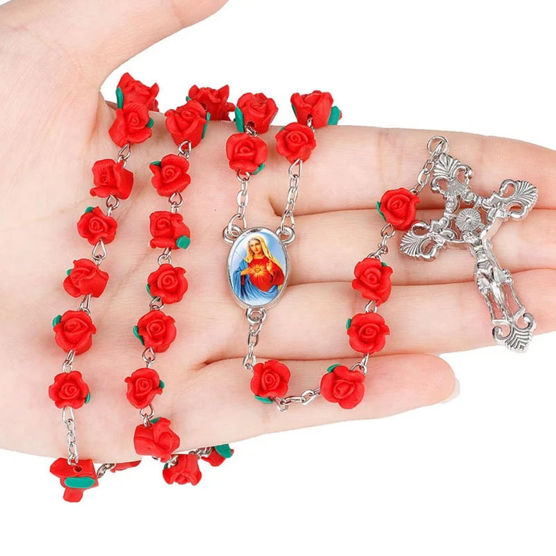 Maria's Clay Rosary of the Blessed Virgin Mary