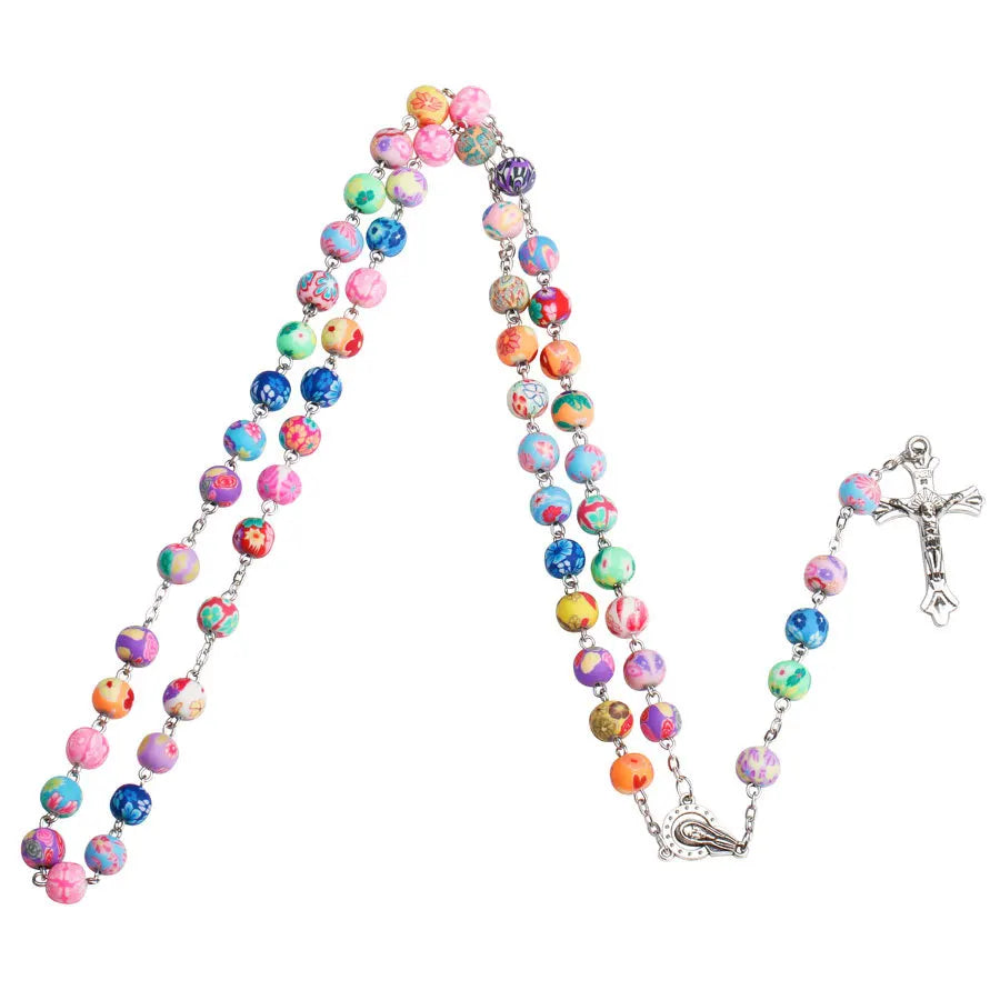 Maria's Colorful Rosary of the Blessed Virgin Mary (Buy 2 Get 2 FREE)