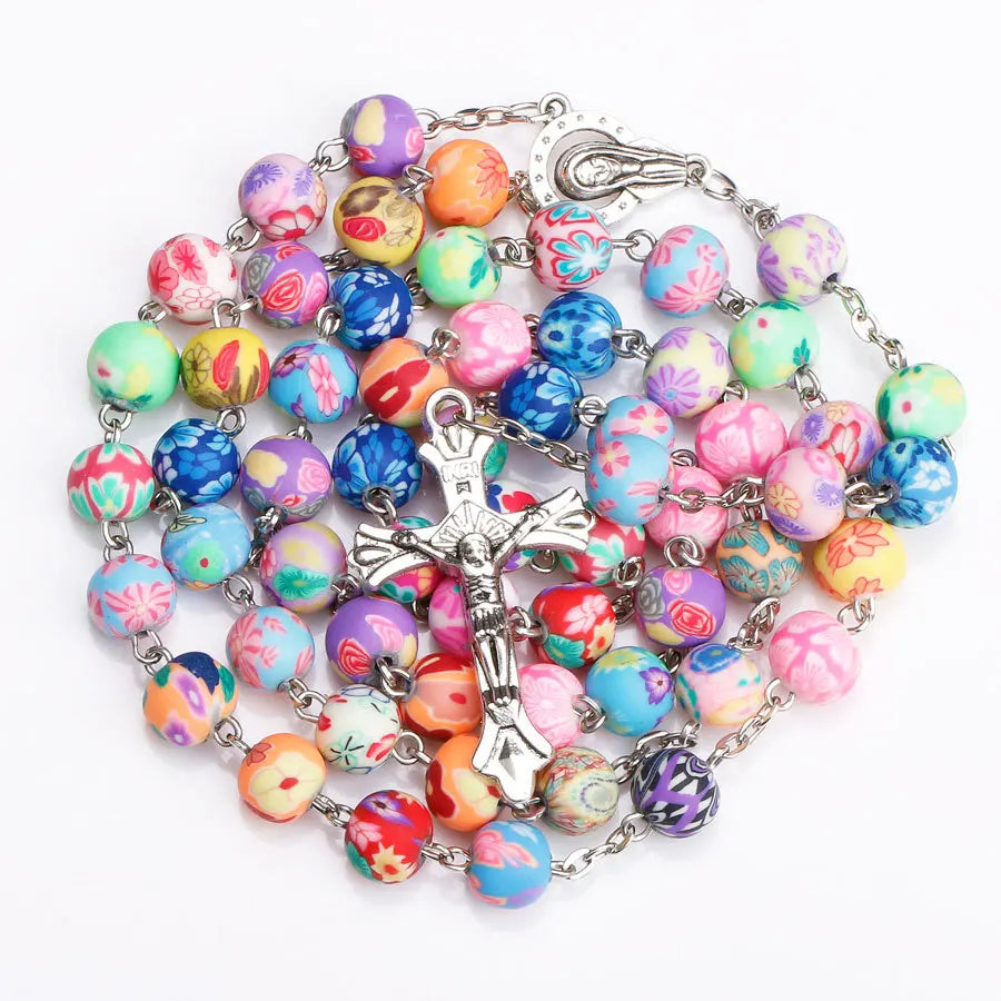 Maria's Colorful Rosary of the Blessed Virgin Mary (Buy 2 Get 2 FREE)