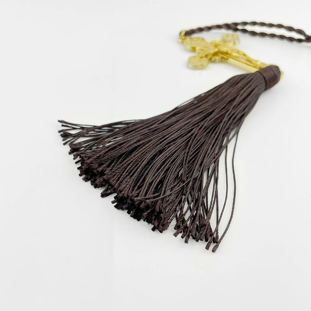 FREE Divine Protection Car Hanging Crucifix with Tassel