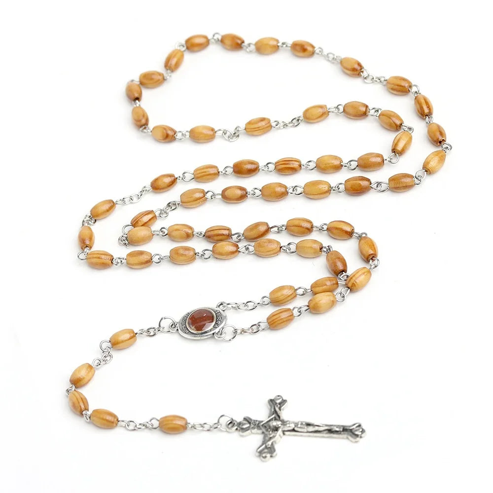 Classic Wooden Catholic Rosary for Men & Women (Buy 2 Get 2 FREE)
