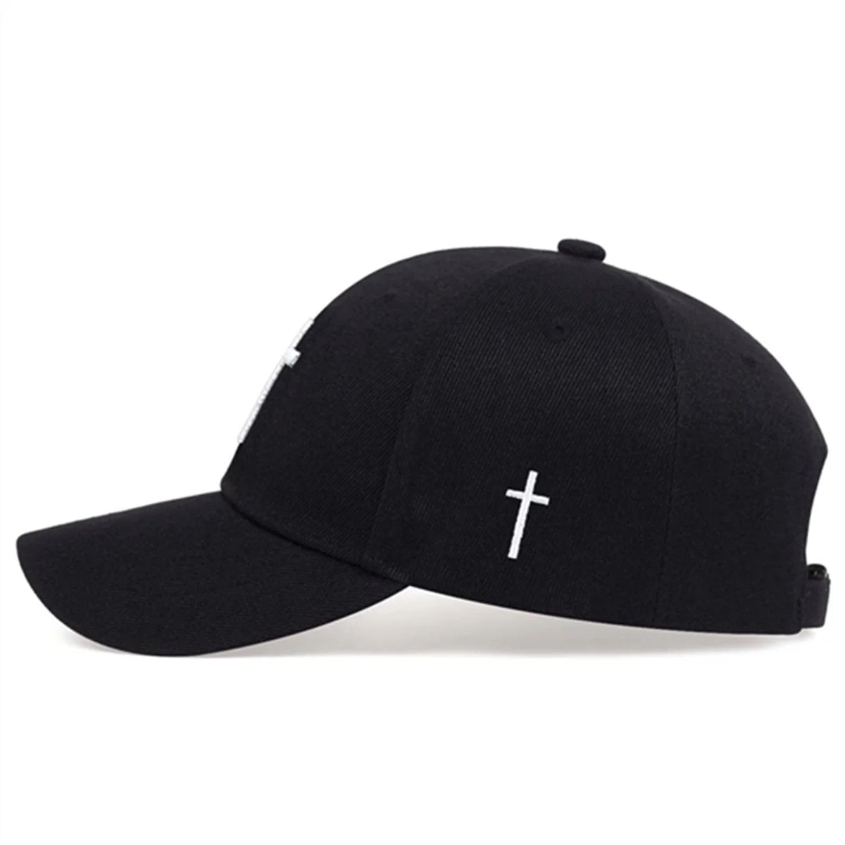 Casual  Baseball Cap with Cross Inscription For Men & Women