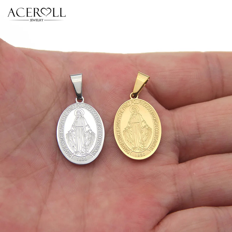 Miraculous Medal Pendant - The Perfect Catholic Gift (Buy 3 Get 3 FREE)