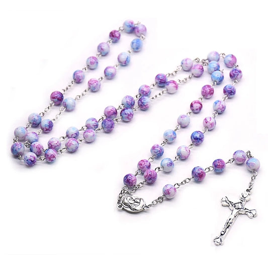 Glass Stone Rosary Beads For Men & Women (BUY 2 GET 1 FREE)