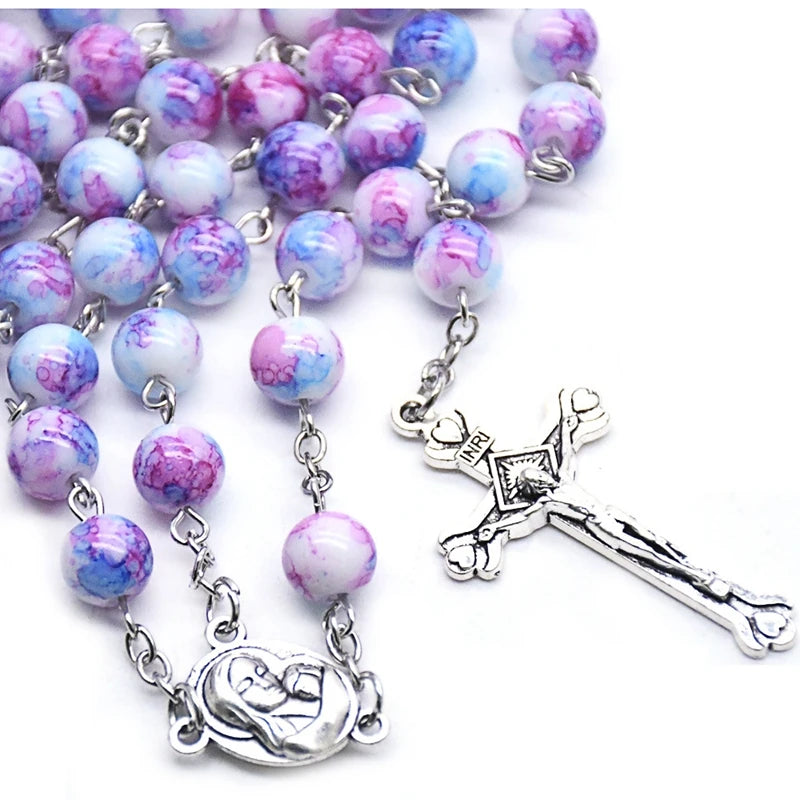 Glass Stone Rosary Beads For Men & Women (BUY 2 GET 1 FREE)