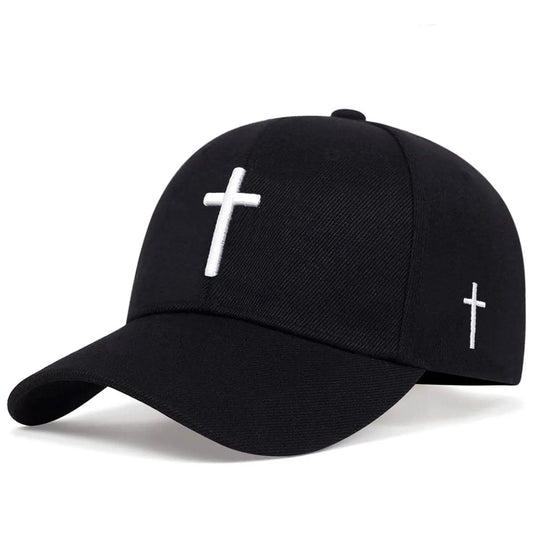 Casual  Baseball Cap with Cross Inscription For Men & Women