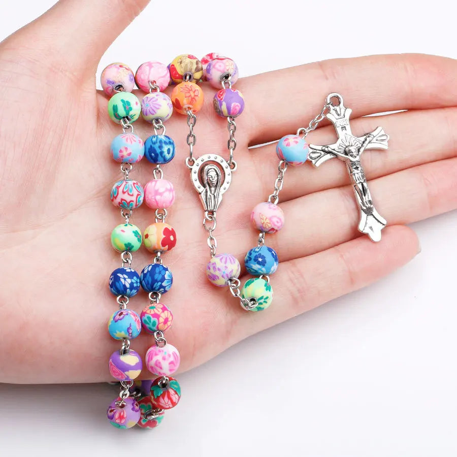 Maria's Colorful Rosary of the Blessed Virgin Mary (Buy 2 Get 2 FREE)