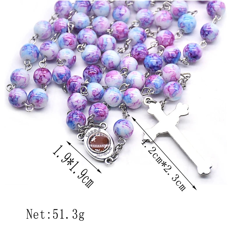 Glass Stone Rosary Beads For Men & Women (BUY 2 GET 1 FREE)