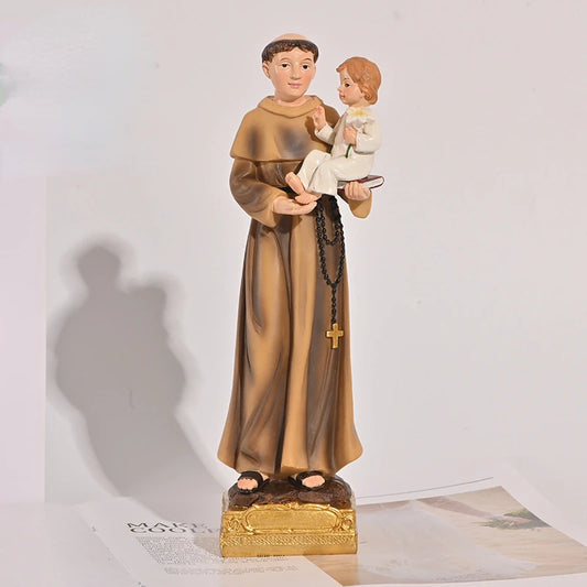 Saint Antony Iconic Resin Statue