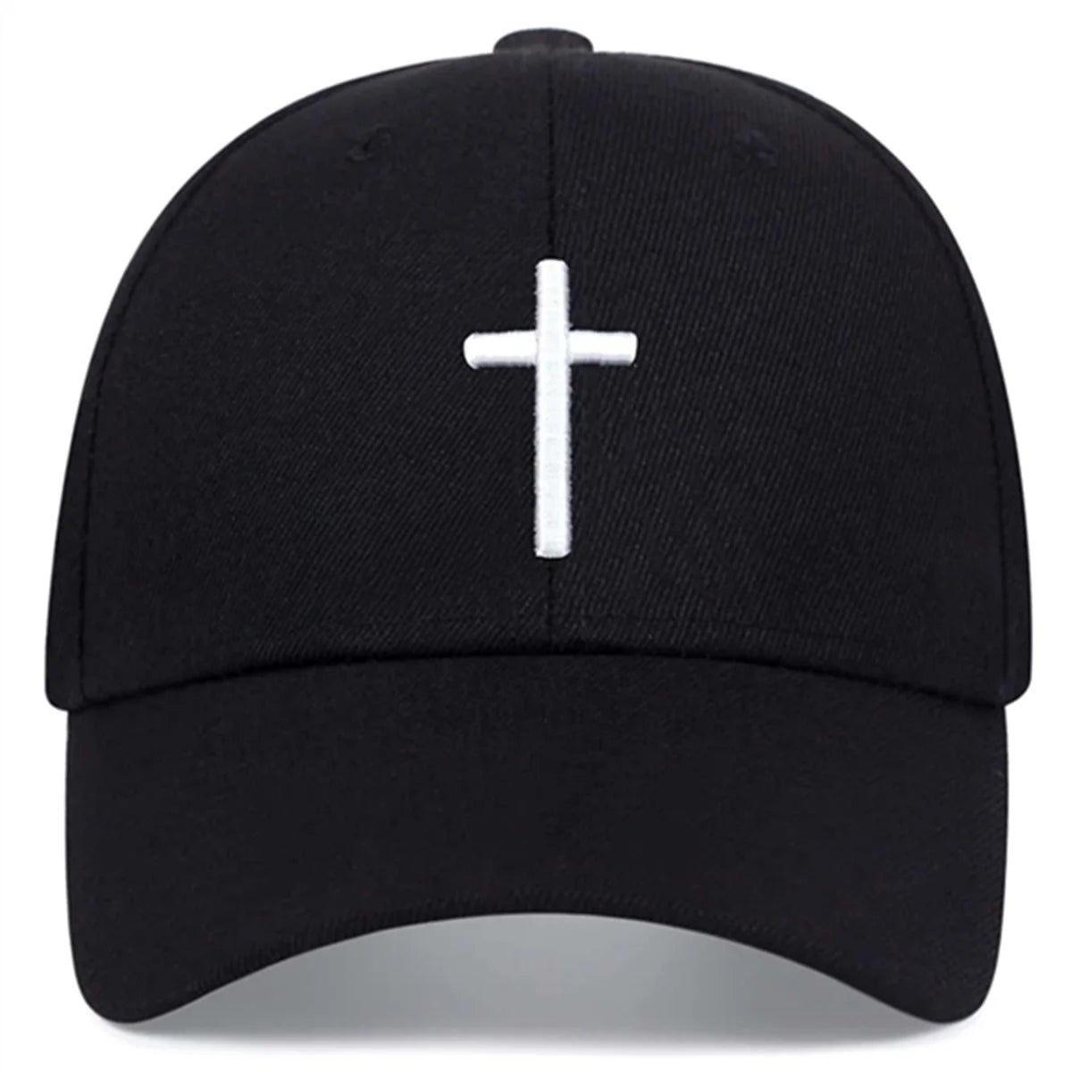 Casual  Baseball Cap with Cross Inscription For Men & Women